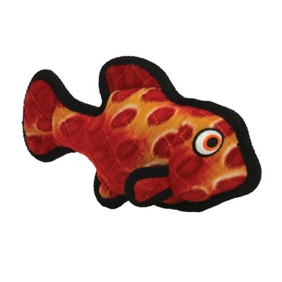 Супер прочная игрушка для собак "Обитатели океана" Рыбка, красная, прочность 8/10 Tuffy Ocean Creature Fish Red 159 г
