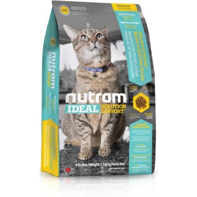Сухой корм для кошек "контроль веса" Nutram CAT I12 Weight Control 1,13 кг