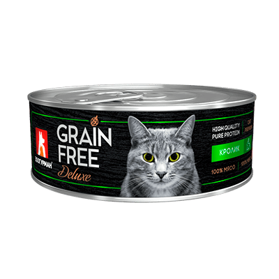 Консервы для кошек с кроликом Зоогурман Grain Free 100 г