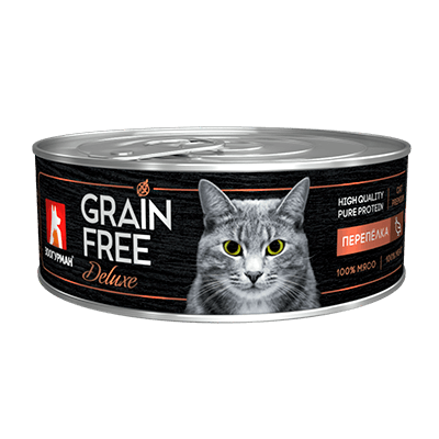 Консервы для кошек с перепелкой Зоогурман Grain Free 100 г