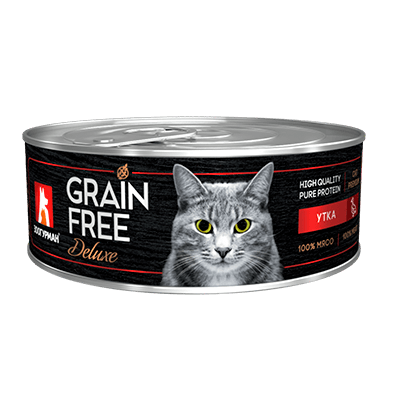 Консервы для кошек с уткой Зоогурман Grain Free 100 г