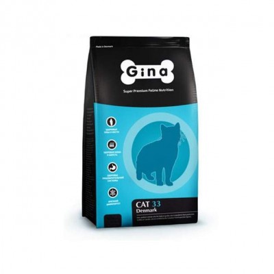 Корм сухой для активных и выставочных кошек Gina Adult Cat Chicken Activity 3 кг