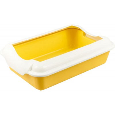 Туалет-лоток для кошек Homecat 37х27х11,5 см Желтый