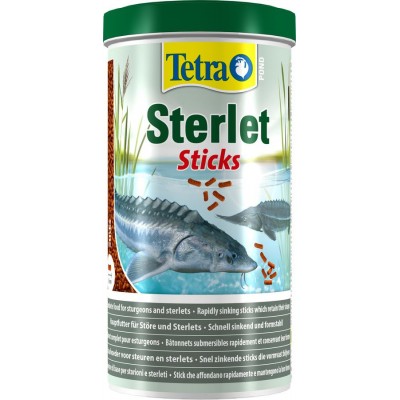 Корм для осетровых и стерляди Tetra Pond Sterlet Sticks 1 л