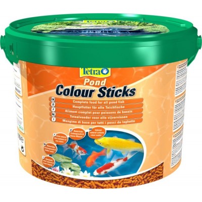 Корм для прудовых рыб палочки для окраски Tetra Pond Color Sticks 10 л