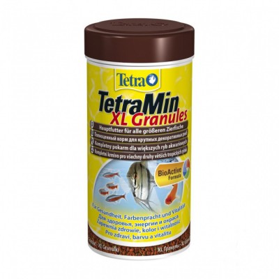 Корм для всех видов рыб крупные гранулы Tetra Min XL Granules 250 мл