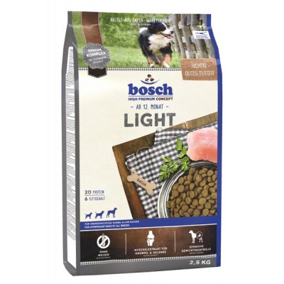 Корм сухой для собак с курицей Bosch Light 2,5 кг