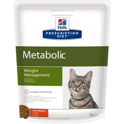 Диета для коррекции веса у кошек Hills Prescription Diet Metabolic Weight Management 250г