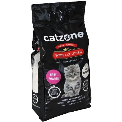 Наполнитель комкующийся Catzone Baby Powder 10 кг