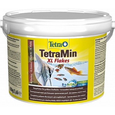 Основной корм для рыб, хлопья Tetra Min XL Flakes 3,6 л