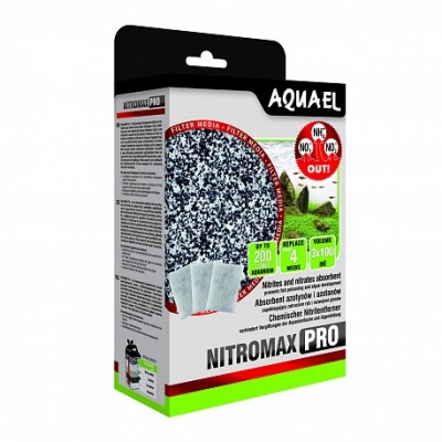 Наполнитель, хим. поглотитель нитратов/нитритов Aquael NitroMax Pro 1 л