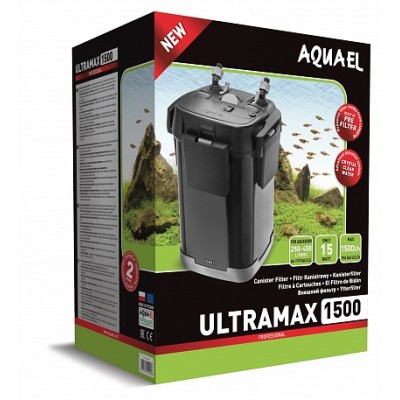 Внешний фильтр, 1500 л/ч Aquael Ultramax 1500 250-400 л