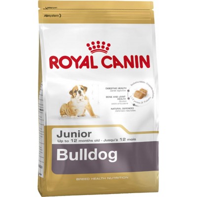 Корм для щенков Английского Бульдога до 12 мес Royal Canin Bulldog Junior 30 12 кг