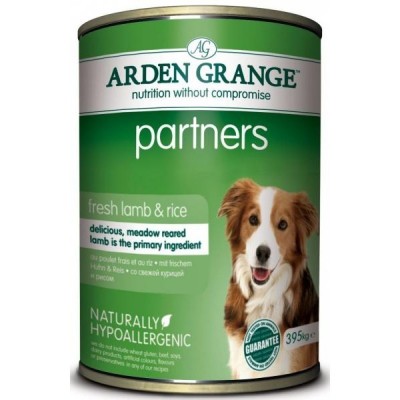 Консервы для собак с ягненком и рисом Arden Grange Lamb & Rice 395 г