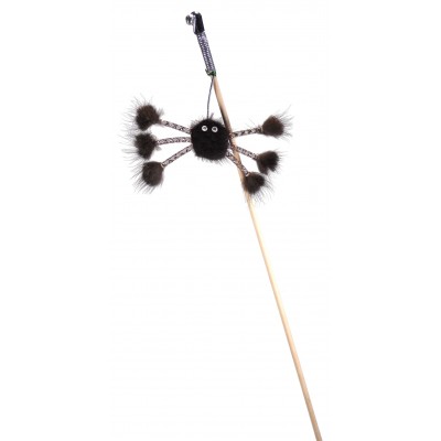 Игрушка для кошек Махалка на веревке GoSi Паук 60 см