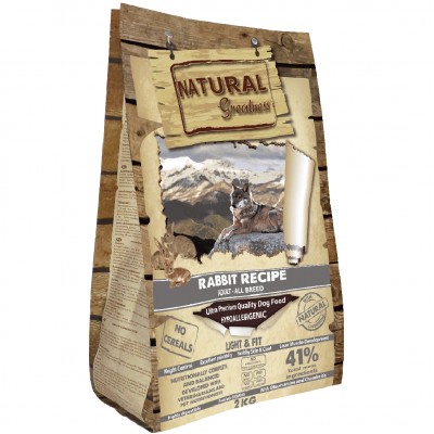 Сухой корм для собак Natural Greatness Rabbit Recipe Light & Fit 2 кг