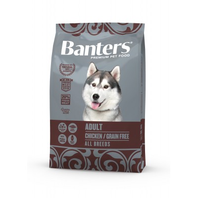 Корм для взрослых собак с курицей Banters Adult 3 кг
