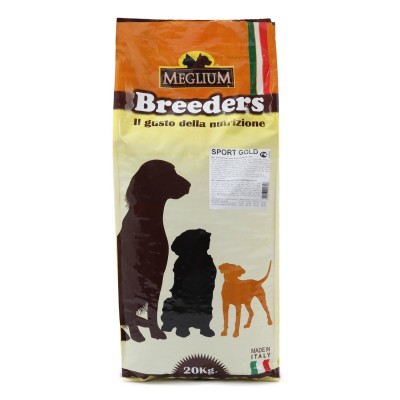 Корм для собак разными видами мяса Meglium Breeders Sport Gold 20 кг