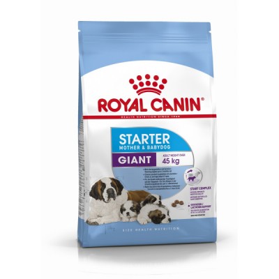 Корм для щенков гигантских пород 3 нед - 2 мес, беременных и кормящих сук Royal Canin Giant Starter 4 кг
