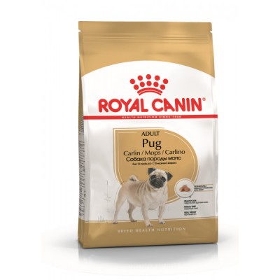 Корм для собак-взрослого Мопса с 10 мес Royal Canin Pug 25 1,5 кг