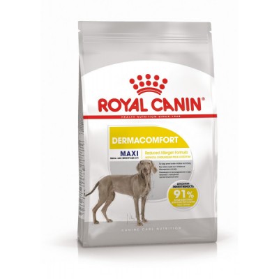 Корм для крупных собак - идеальная кожа и шерсть Royal Canin Maxi Derma Comfort 3 кг