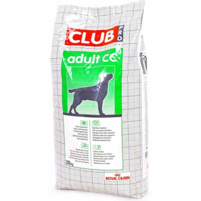Корм для собак с умеренной активностью Royal Canin CС Club 20 кг