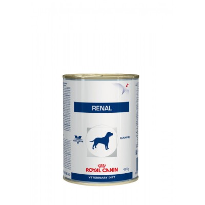 Консервы для собак при почечной недостаточности Royal Canin Renal 410 г