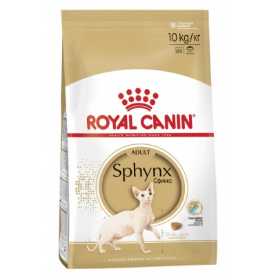Корм для кошек Сфинксов 1-10 лет Royal Canin Sphynx 10 кг