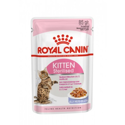 Кусочки в желе для котят с момента операции до 12 мес Royal Canin Kitten Sterilized 85 г