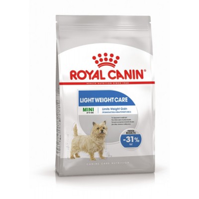 Корм для собак малых пород, предрасположенных к избыточному весу Royal Canin Mini Light Weight Care 1 кг