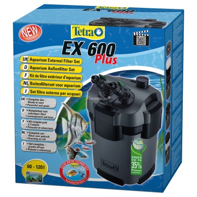 Внешний фильтр для аквариумов Tetra EX 600 Plus 60-120 л