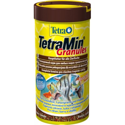 Корм для всех видов рыб в гранулах Tetra Min Granules 500 мл