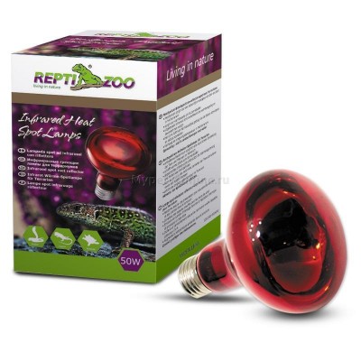 Лампа инфракрасная Amma Repti-Zoo ReptiInfrared 50 Вт