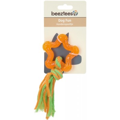 Игрушка для собак оранжевая, TPR Beeztees Звезда 8 см
