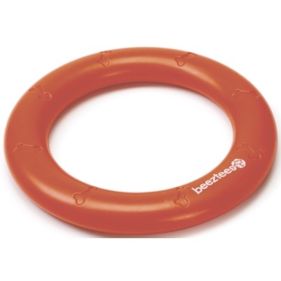 Игрушка для собак оранжевая, TPR Beeztees Apportino Кольцо 22 см