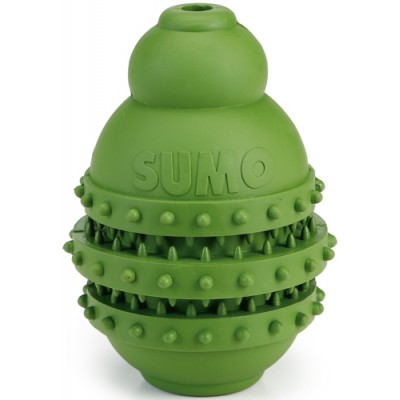 Игрушка для собак для зубов зеленая Beeztees Sumo Play 9 * 9 * 12 см