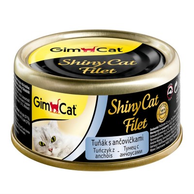 Консервы для кошек из тунца с анчоусами Gimcat Canned food 70 г