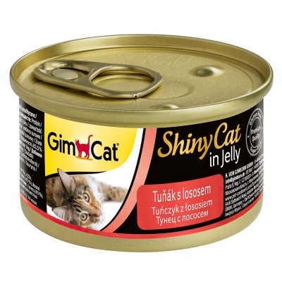 Консервы для кошек из тунца с лососем Gimcat Canned food 70г