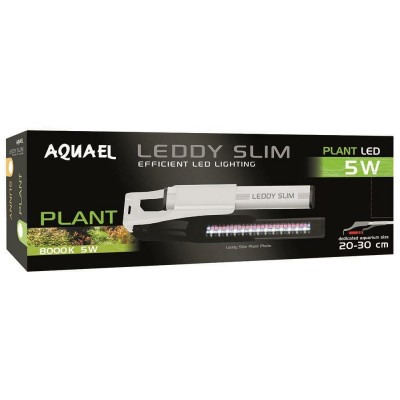 Светильник для аквариума длиной 20-30 см Aquael Leddy Slim Plant 5W белый