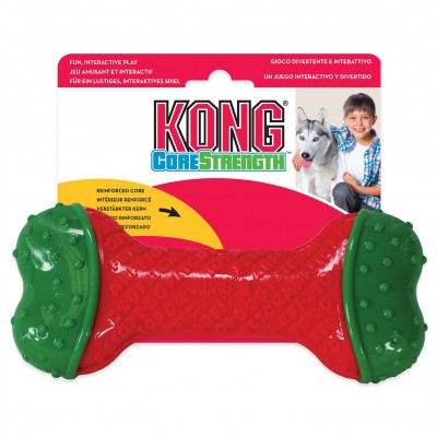 Игрушка для собак Косточка средняя Kong Holiday CoreStrength 14 см