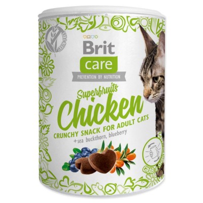 Лакомство для кошек с курицей Brit Superfruits Chicken Care 100 г