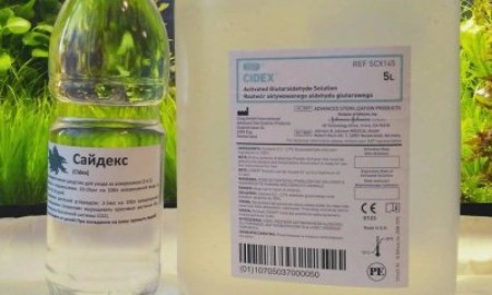 Инструкция по применению препарата-альгицида Сайдекс для аквариума